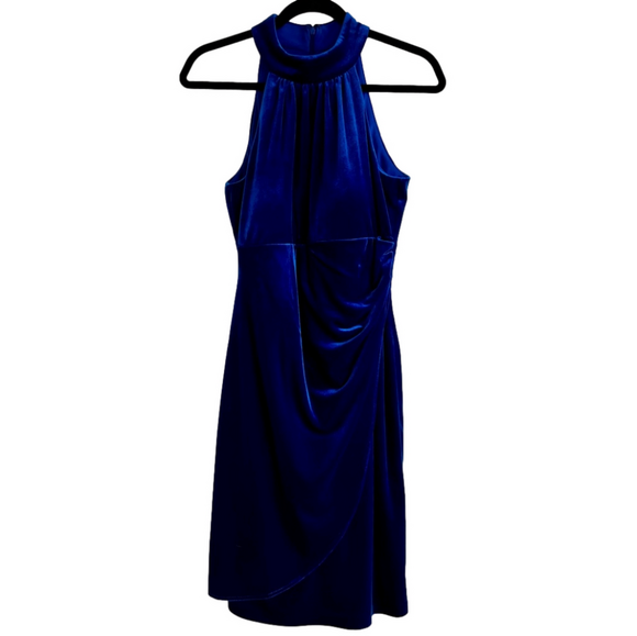 Vince Camuto Dresses & Skirts - Women's Vince Camuto Blue Velvet Dress Size 6